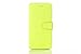 Iphone 6 Phone Case Borch Fashion Multi-function Wallet For Iphone 6 Case Luxury Genuine Leather Carrying Case Cover With Credit ID Card Slots/ Money Pockets Flip leather case For Iphone 6 4.7 Inch Borch Screen Protector (Lemon yellow)