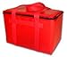 TCB, Insulated, Cooler Bag, Yacht Club Bag, Red with Red Straps, Holds 36 Cans, 12 x 18 x 12