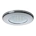 Quick Ted C Downlight LED - 2W, IP66, Screw or Spring Mounted - Round Stainless Bezel, Round Warm White Light