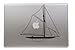 Yacht Sails Sticker for MacBook Pro 13