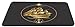 Rikki Knight Gold Sailboat Emblem Lightning Series Gaming Mouse Pad