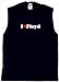 I Heart Love Floyd Men's Tee Shirt XL-Black Sleeveless