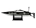 Vector28 2.4Ghz Radio Remote Control Micro High Speed RC Racing Boat Speed Boat RTR (Black)
