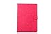 Apple Ipad Air 2 Case Borch Fashion Luxury Crazy-horse Leather Multi-function Protective Leather Light-weight Folding Flip Smart Case Cover for for Ipad Air 2 (Rose red)