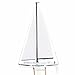 Shunbo Surmount Large 5 foot Tall Scale RTR 2.4Ghz RC Sailboat Yacht - White