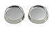 CiDoss Silver 360 Degree Adjustable Mini Car Motor Round Mirrors Wide Angle Rear View Blind Spot Glasses 2