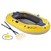 The Best Sevylor Caravelle 3-Person Inflatable Boat with Pump and Oars-2000003405 - The Sevylor Caravelle 3-Person Inflatable Boat with Pump and Oars is a great choice for recreational outings. Measuring 7' 6 long by 4' 6 wide, the 3-Person Caravelle holds up to 600 pounds, and is durably constructed with 16-gauge PVC. It features the innovative DIN safety chamber, which inflates inside the main o