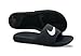 Nike Mens Benassi Swoosh Slide Sandal (11, Black/White)