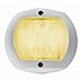 The Amazing Quality Perko LED Towing Light - Yellow - 12V - White Plastic Housing