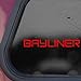 Bayliner Red Sticker Decal BOAT CRUISER Wall Laptop Die-cut Red Sticker Decal