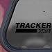 Tracker Boats Black Sticker Decal BOAT CRUISER Laptop Die-cut Black Sticker Decal