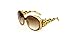 GodBless Lady Euroupe And America Style Fashion Joker Big Frame Stars Sunglasses(K2)