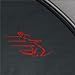 Moomba Red Sticker Decal Moomba Boat Red Car Window Wall Macbook Notebook Laptop Sticker Decal