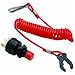 Seachoice 11681 Universal Kill Switch with Coil Lanyard
