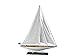 Handcrafted Nautical Decor Decorative Wooden Intrepid Model Sailing Yacht 35