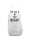 I'm on a BOAT Adult Apron - White - One-Size