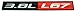 Red Black L67 3.8L Liter Engine Fender Real Aluminum Emblem Badge for Pontiac Grand Prix GTP Bonneville SSEI SE SLE SSE H4U RPO Buick Park Avenue Regal GSX GS Riviera Holden Commodore VT VX Chevrolet Monte Carlo SS V6 Chevy Impala SS Oldsmobile Eighty Eight 88 Ninety Eight 98 Supercharged Rare