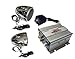 PYLE PLMCA20 100 Watts Motorcycle/ATV/Snowmobile Mount Amplifier with Dual handle-bar Mount Weatherproof speakers w/MP3/Ipod Input