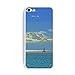 Graphics and More Sailboat Silhouette On the Ocean - Sail Sailing Protective Skin Sticker Case for Apple iPhone 5C - Set of 2 - Non-Retail Packaging - Opaque