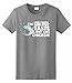 Scuba Divers Taste Just Like Chicken Shark Humor Ladies T-Shirt XL Sport Grey