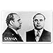 Al Capone Police Mugshot American Gangster Vinyl Sticker - Car Phone Helmet - SELECT SIZE