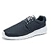 Vort Men's Breathable Running Shoes,Walk,Beach Aqua,Outdoor,Water,Rainy,Exercise,Drive,Athletic Sneakers EU42 dark-blue