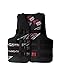 Body Glove Adult Method USCG Approved 4 Buckle Life Jacket Vest, Black, Large/X-Large