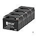 YTX4L-BS REPLACES BOMBARDIER CAN AM DS 50 QUEST 2002-06 - 4 Pack - Mighty Max Battery brand product