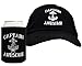 Captain Awesome 2-Piece Hat Cap and Coolie Gift Set Bundle Black