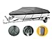 Brightent Boat Cover Heavy Duty 600D Three Sizes Water Proof Trailer Fishing Ski Covers