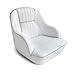 Leader Accessories Pontoon Captains Bucket Seat Boat Seat White