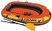 Intex Explorer Pro 200, 2-Person Inflatable Boat Set with French Oars and High Output Air Pump