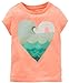 Carters Baby Girls Wave Heart T-Shirt
