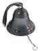 Iotc Br1843, Small Brass Dinner Bell Or Ship's Bell