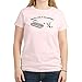 CafePress Pontoon boat Wine Women's T-Shirt Women's Light T-Shirt - L Light Pink
