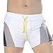 Linemoon Men's Colorful Swimming Trunks Fashion Boxer Brief