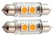 Green LongLife 5050111 LED Replacement Light Bulb 36mm Festoon 25 Lumens 12v Warm White (2 per pkg)