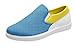 iMaySon Men's Simple Casual Grebadine Summer Breathe Sports Shoes(7.5 D(M) US,Blue)