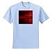 ts_214446_60 Florene - Boats And Sunsets - Print of Sailboat Under Full Red Moon And Water - T-Shirts - Youth Light-Blue-T-Shirt Small(6-8)
