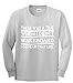 Wakeboarding Gift Was a Time I Didn't Wakeboard Youth Long Sleeve T-Shirt Large SpGry