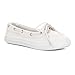 Twisted Women's Champion Casual Canvas Boat Shoe - WHITE, Size 7