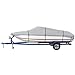 Dallas Manufacturing Co. 600 Denier Grey Universal Boat Cover - Model E - Fits 20'-22' - Beam Width to 100