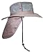 Tropic Hats Wide Brim Men Safari/Outback Summer Hat w/Neck Flap