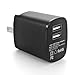 Wall Charger, New Trent Arcadia NT90C 10W 5V/2A Dual USB Ports high-speed AC Wall Charger for Smartphones, iPhone 6, iPhone 6 Plus, S5, Note 4, Nexus 6, 5V Tablets and more