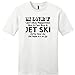 Money Can't Buy Happiness But It Can Buy a Jet Ski Young Mens T-Shirt Large White