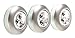 Fulcrum 30010-301 LED Battery-Operated Stick-On Tap Light, Silver, 3 Pack