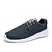 Vort Mens Breathable Mesh Comfortable Running Shoes,Walking,Running,Outdoor,Exercises,Athletic EU44 Dark blue
