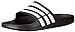 adidas Duramo Slide Sandal,Black/White/Black,19 M US Women's/17 M US Men's