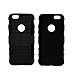 iPhone 6 Case, Double-Deck Hybrid Armored Shield Cover [Good Grip] [Kickstand Feature] Protective Shell High Impact Resistant Skin for Apple iPhone 6 with 1x Stylus and 1x Screen Protector -Black