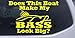 Yellow 8in X 5.3in -- Does This Boat Make My Bass Look Big Funny Hunting And Fishing Car Window Wall Laptop Decal Sticker
